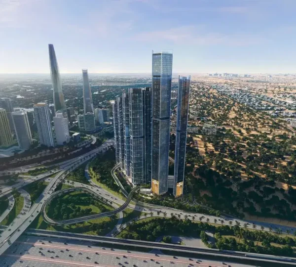 Sobha Central aerial view