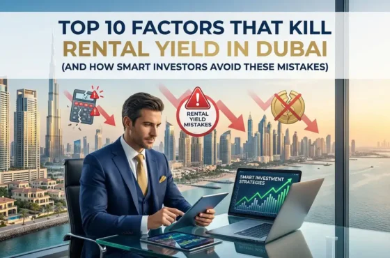 Top 10 Factors That Kill Rental Yield in Dubai (And How Smart Investors Avoid These Mistakes)