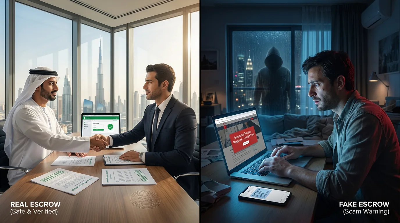 Dubai Property Scam Signal #1 โ Fake Escrow Accounts and Unsafe Payment Requests